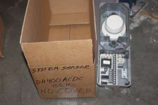   ONE SYSTEM SENSOR DH400ACDCI IONIZATION DUCT SMOKE DETECTOR