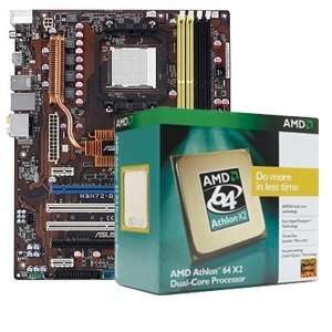   M3N72 D SLI Motherboard & AMD Athlon 64 X2 60