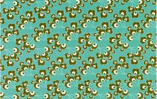 HOME DEC Amy Butler BRIGHT BUDS Aqua HDABS14 Fabric  