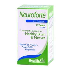  Health Aid NeuroForte (Amino Acid, B Vitamin Complex) 30 