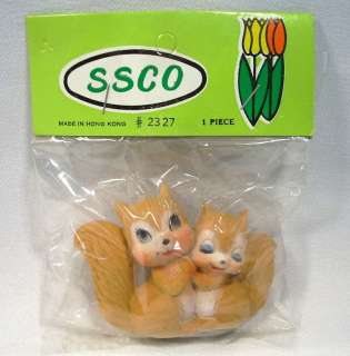 Craft Cake Decorating Mama Squirrel Baby Animal Figure  