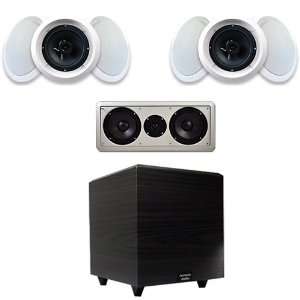  HTi6c Home Surround Sound System w/6 6.5 Speakers/Center 