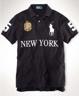 Polo Ralph Lauren Shirt, Custom Fit Big Pony New York City Polo