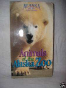 Animals of the Alaska Zoo 1998 Vhs By Alaska on Video  
