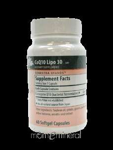 CoQ10 Lipo 30 60 gels by Genestra  