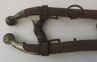 Antique Horse Tack Plow Harness Primitive Western Virginia City Nevada 