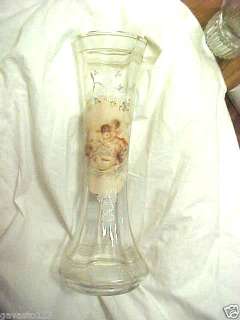 Antique glass vase  