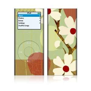 Apple iPod Nano (2nd Gen) Decal Vinyl Sticker Skin   Asian Flower