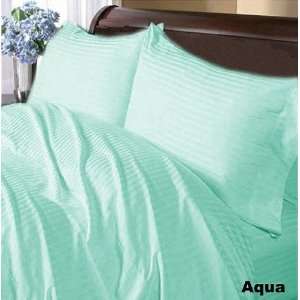   Duvet cover, Aqua Stripe, Factory Sealed, Queen