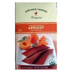 Archer Farms Organic Apricot Real Fruit Strip 10 Count  
