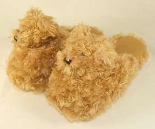 Aroma Home Snug Warm Cozy Animal Slippers Teddy Bear 813193011322 