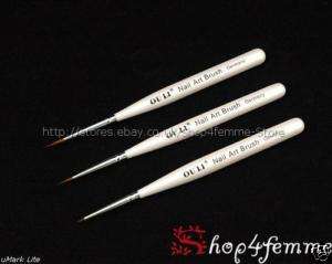 Nail Art Line Pens Set of 3 No. 02   Nail Art Painting  