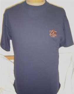 Auburn University Tigers Short Sleeve Navy T Shirt  