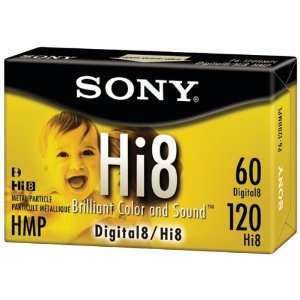   HI8? METAL PARTICLE VIDEO TAPE (120 MIN)   P6120HMPR Electronics