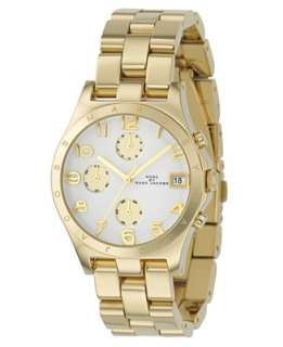 Marc by Marc Jacobs Watch, Womens Henry Chronograph Goldtone 