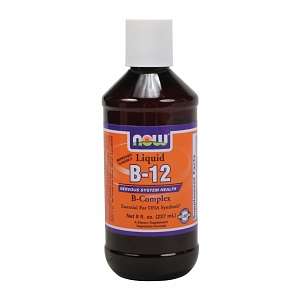 NOW Foods Vitamin B 12 Complex, Liquid 8 oz  