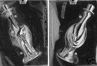 Baby 3D STORK   2pc Chocolate Candy Mold  