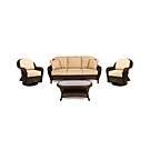   Piece Seating Set (Sofa, 2 Swivel Chairs and Coffee Table