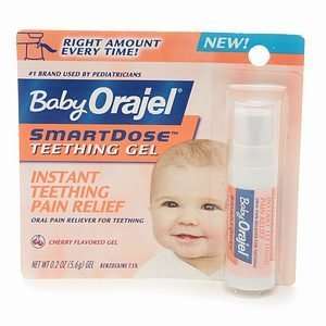 Orajel   Baby Baby   SmartDose Teething Gel 0.2 oz (Quantity of 5)