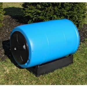   Compost Tumbler   BLACK AND BLUE COMPOSTER Patio, Lawn & Garden