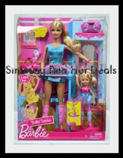   Be Ballet Teacher Kelly Doll Girls Playset Twirls Bars Xmas Toy New