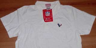 Houston Texans Polo Shirt Ladies XL Reebok NFL Stitched  
