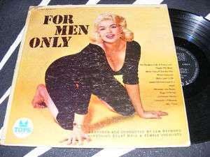   Cheesecake Cover LP FOR MEN ONLY Tops Bachelor Pad 50s Original  