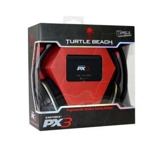 New Sealed Turtle Beach PX3 Wireless Headset PS3 XBOX 360 PC 