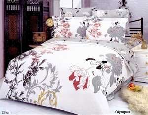   Vele Olympus Duvet Cover Bed in Bag Queen Size Bedding Gift Set LE27Q