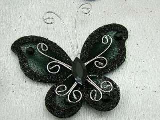 Wedding Favor Decorations Black Confetti Butterflies 2  