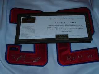 Blake Griffin Signed AUTO CLIPPERS JERSEY Panini COA AUTOGRAPH ROY 11 