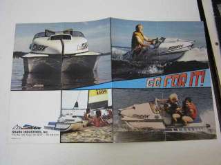 Alumacraft vintage 1970 Boat Sales Catalog Brochure  