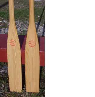NEW Pair WOODEN OARS 84 Paddles Boat Canoe EXCELLENT TOP QUALITY 