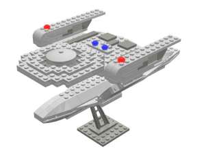 Startrek Star ship USS Grissom set Lego bricks trek  
