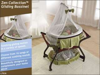  Fisher Price Zen Collection Gliding Bassinet Baby
