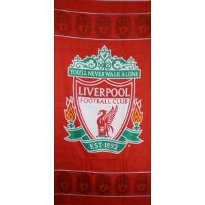    Liverpool F.C. Official Velour Large Bath Towel
