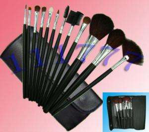 12PCS Pro Makeup Brush Cosmetic Brushes Set And Case  