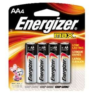  Energizer Max AA Batteries, 4 Count Health & Personal 