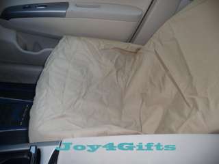 New Trip Tails Bucket Car Seat Cover for Pet Dog (Tan)  