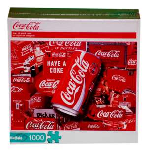 Buffalo Games Coca Cola Sign of Good Taste Jigsaw Puzzl  