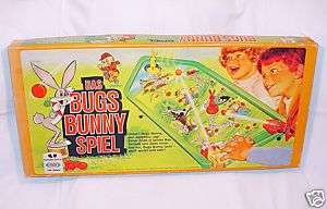 Ideal Arxon LOONY TUNES BUGS BUNNY Pinball Game MIB`75  