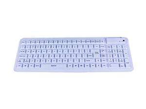      SEAL SHIELD SW106G2 White 106 Normal Keys USB Wired Keyboard