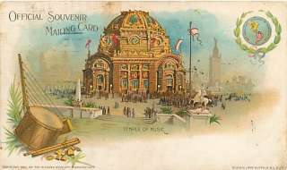 1901 Pan American Expo Postcard, 294, Ad Slogan Cancel  