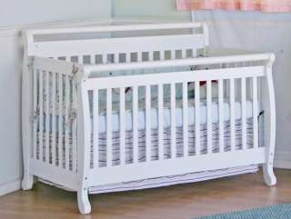 DaVinci Emily 4 in 1 Convertible Crib with Toddler Rail, Cherry