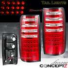 1991 1997 LAND CRUISER FJ82 RED CLEAR TAIL LIGHTS LED SPORT UTILITIES