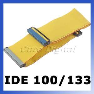 New IDE ATA 100/133 40 Pin Hard Drive Ribbon Cable 45cm  
