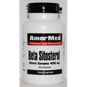  Beta Sitosterol 425 Mg Mega Strength   90 Caps By Amermed 