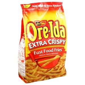 Ore Ida Extra Crispy Fast Food Fries, 26 oz (Frozen)  Fresh