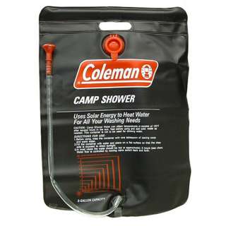 NEW Coleman 5 Gallon PVC Solar Heated Water Camp Shower  