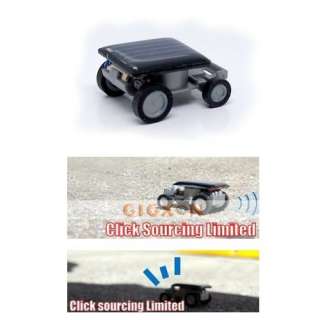 Solar Energy Powered Smallest Car Child Kids Toy Gift  